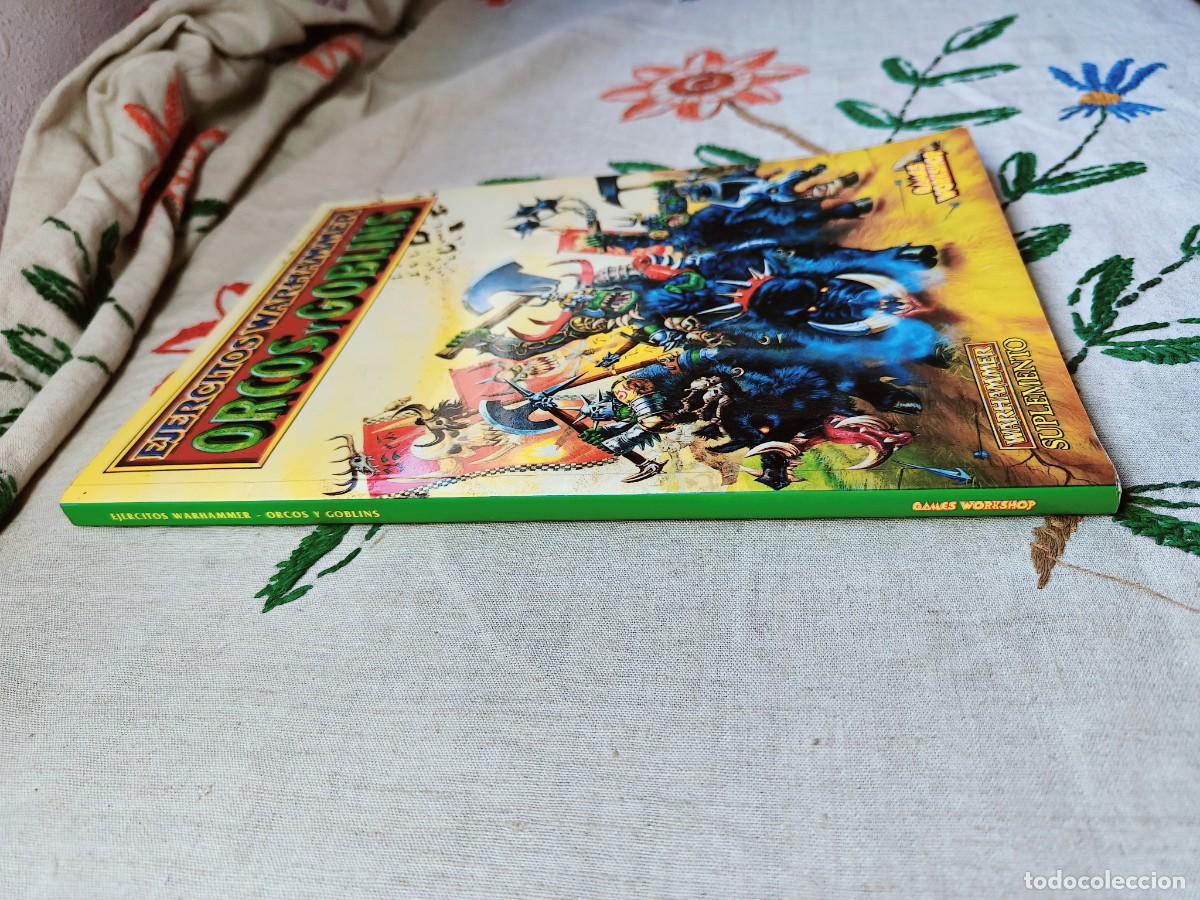 Libros de segunda mano: Ejercitos Warhammer. Orcos y Goblins. Games Workshop. Suplemento. Codex. - Foto 2