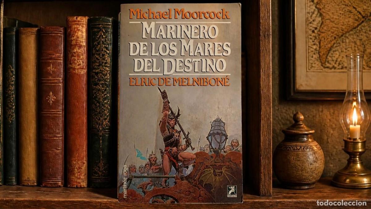 Libri di seconda mano: Libro MARINERO EN LOS MARES DEL DESTINO. MICHAEL MOORCOCK. Colecci&oacute;n Fantasy, 1988