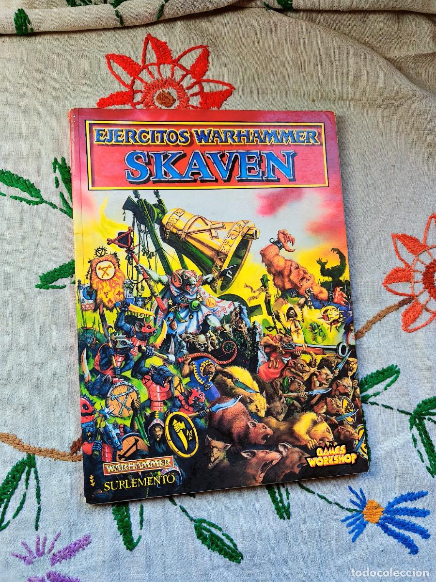Libros de segunda mano: Ejercitos Warhammer. Skaven. Games Workshop. Suplemento. Codex