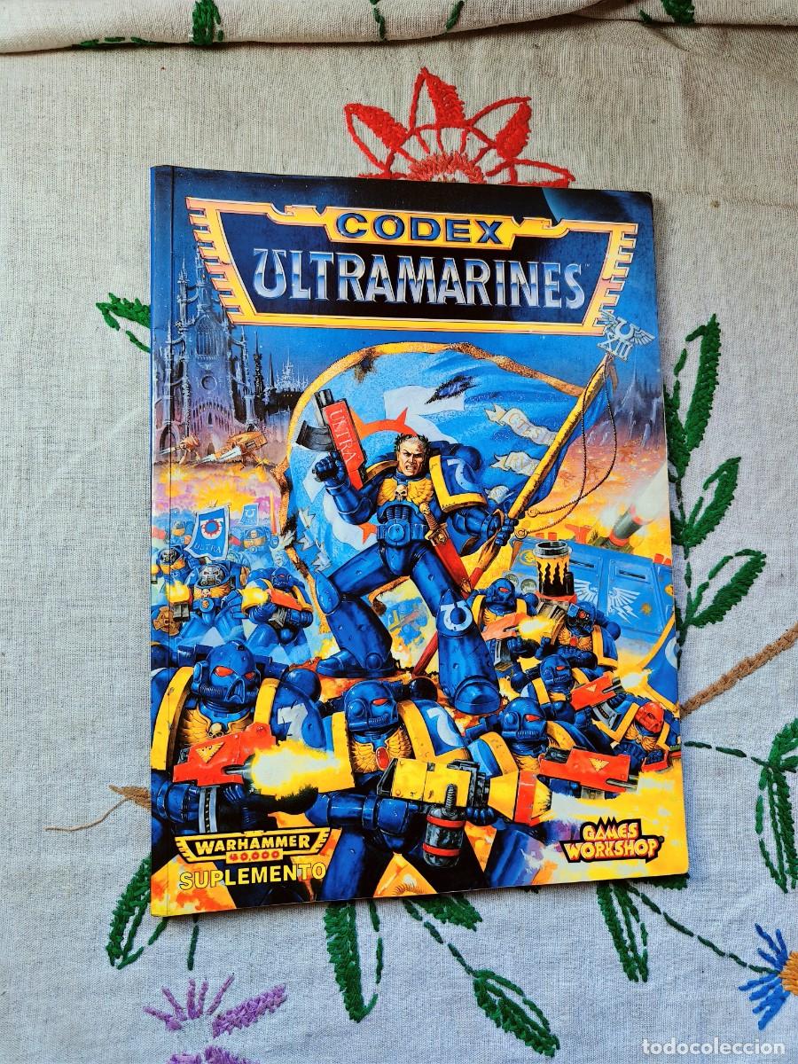 Libros de segunda mano: Ejercitos Warhammer. Ultramarines. Games Workshop. Suplemento. Codex.