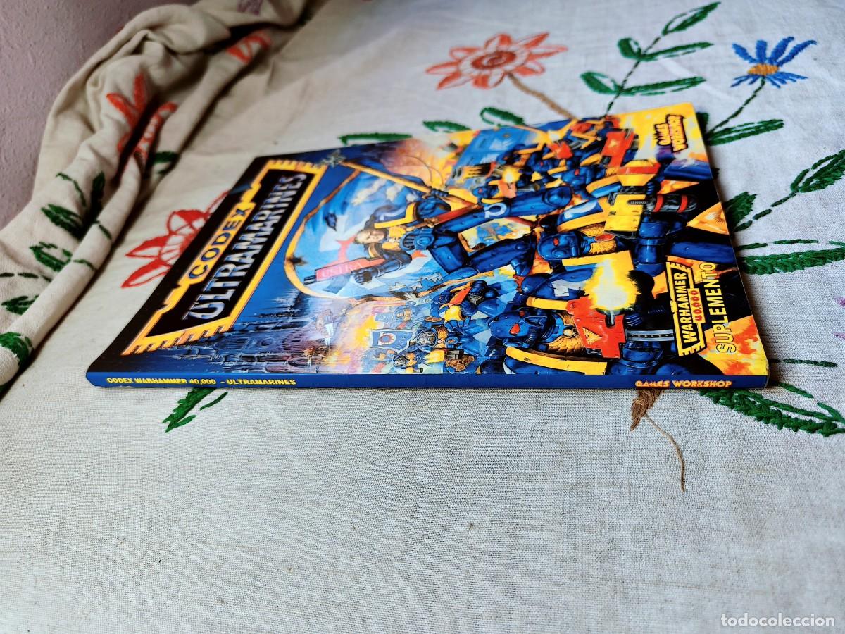 Libros de segunda mano: Ejercitos Warhammer. Ultramarines. Games Workshop. Suplemento. Codex. - Foto 2