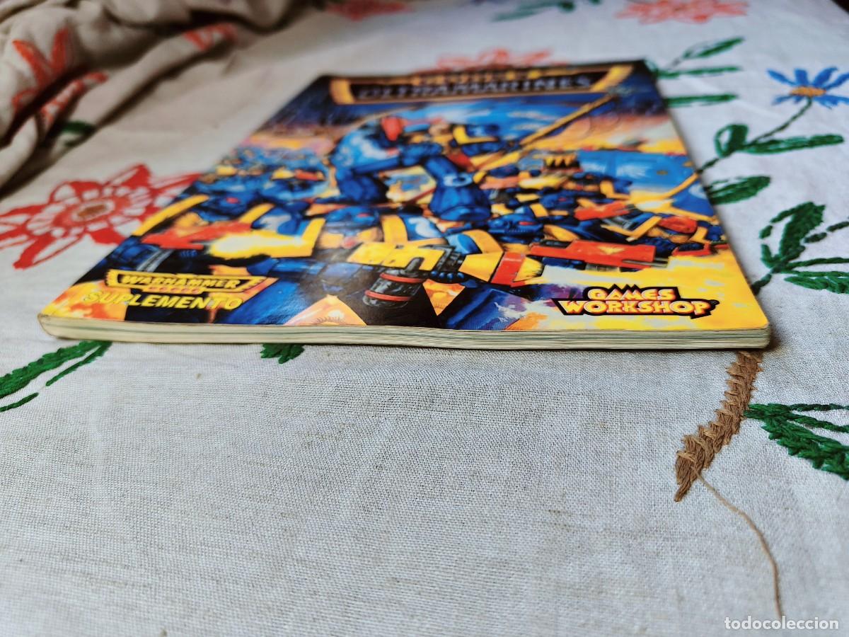 Libros de segunda mano: Ejercitos Warhammer. Ultramarines. Games Workshop. Suplemento. Codex. - Foto 4