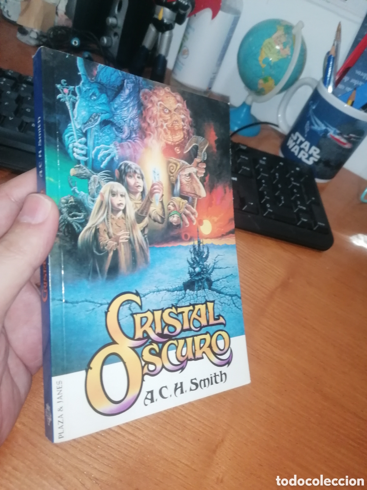 Libros de segunda mano: Libro: CRISTAL OSCURO. DARK CRYSTAL. LA NOVELA OFICIAL