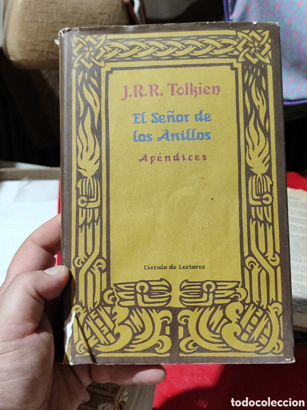 Libros de segunda mano: El se&ntilde;or de los anillos ap&eacute;ndices J R R TOLKIEN C&Iacute;RCULO DE LECTORES