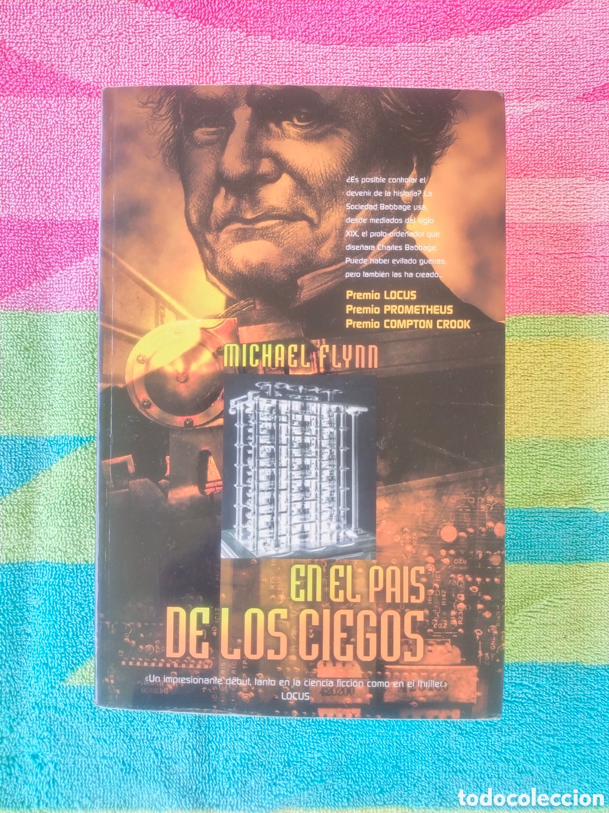 Libros de segunda mano: En el pa&iacute;s de los ciegos - Michael Flynn - Ediciones B - NOVA Descatalogado Primera Edici&oacute;n