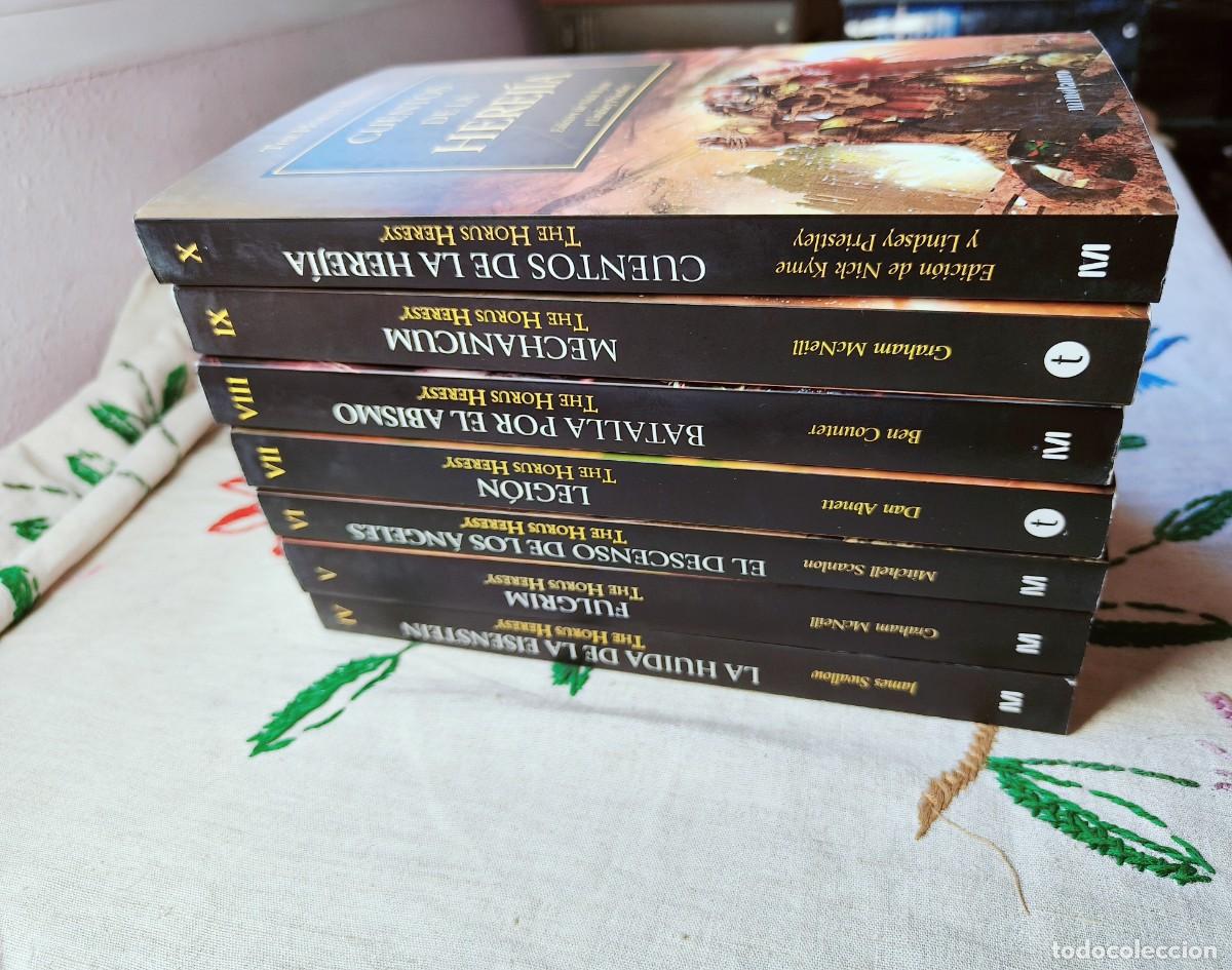 Libros de segunda mano: Herej&iacute;a Horus. Libros 4-10. Warhammer. Timun