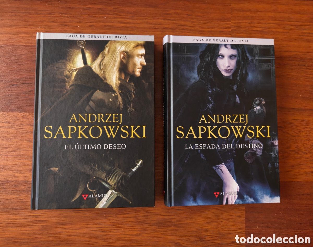 Libros de segunda mano: El &uacute;ltimo deseo y La espada del destino. Geralt de Rivia. The Witcher. Andrzej Sapkowski.