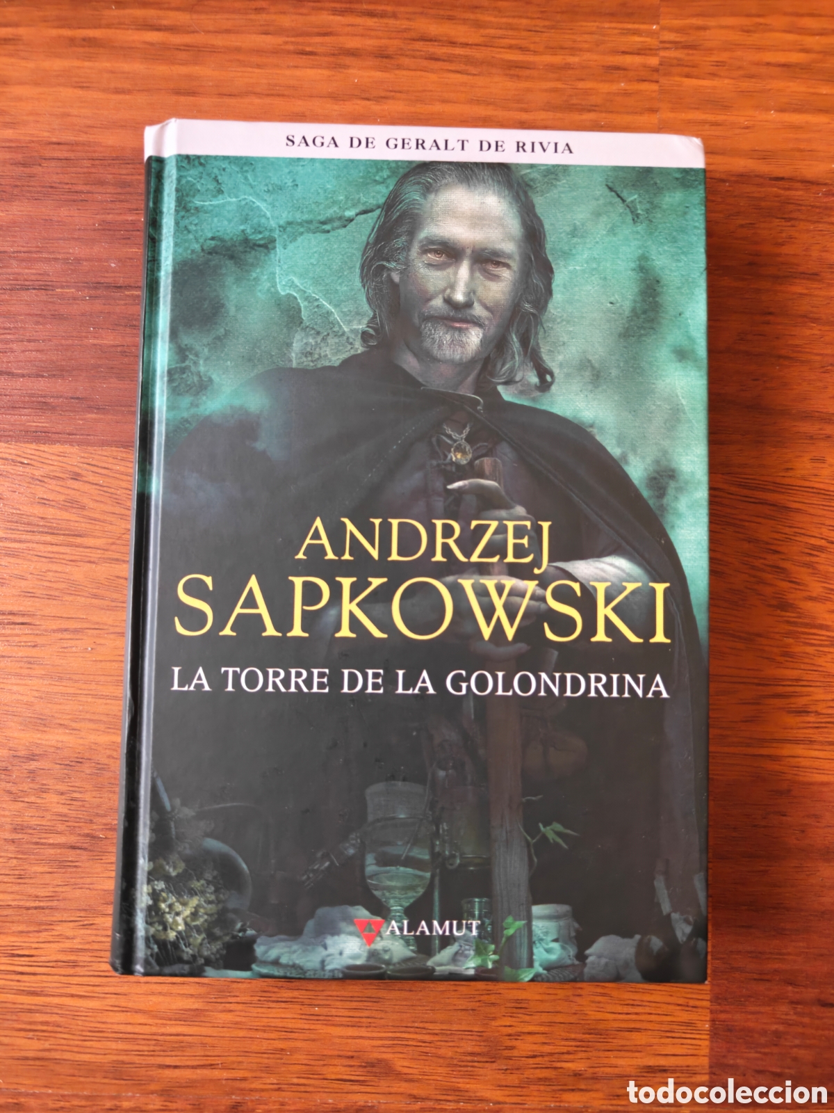 Libros de segunda mano: La torre de la golondrina. Geralt de Rivia. The Witcher. Andrzej Sapkowski. Editorial Alamut.