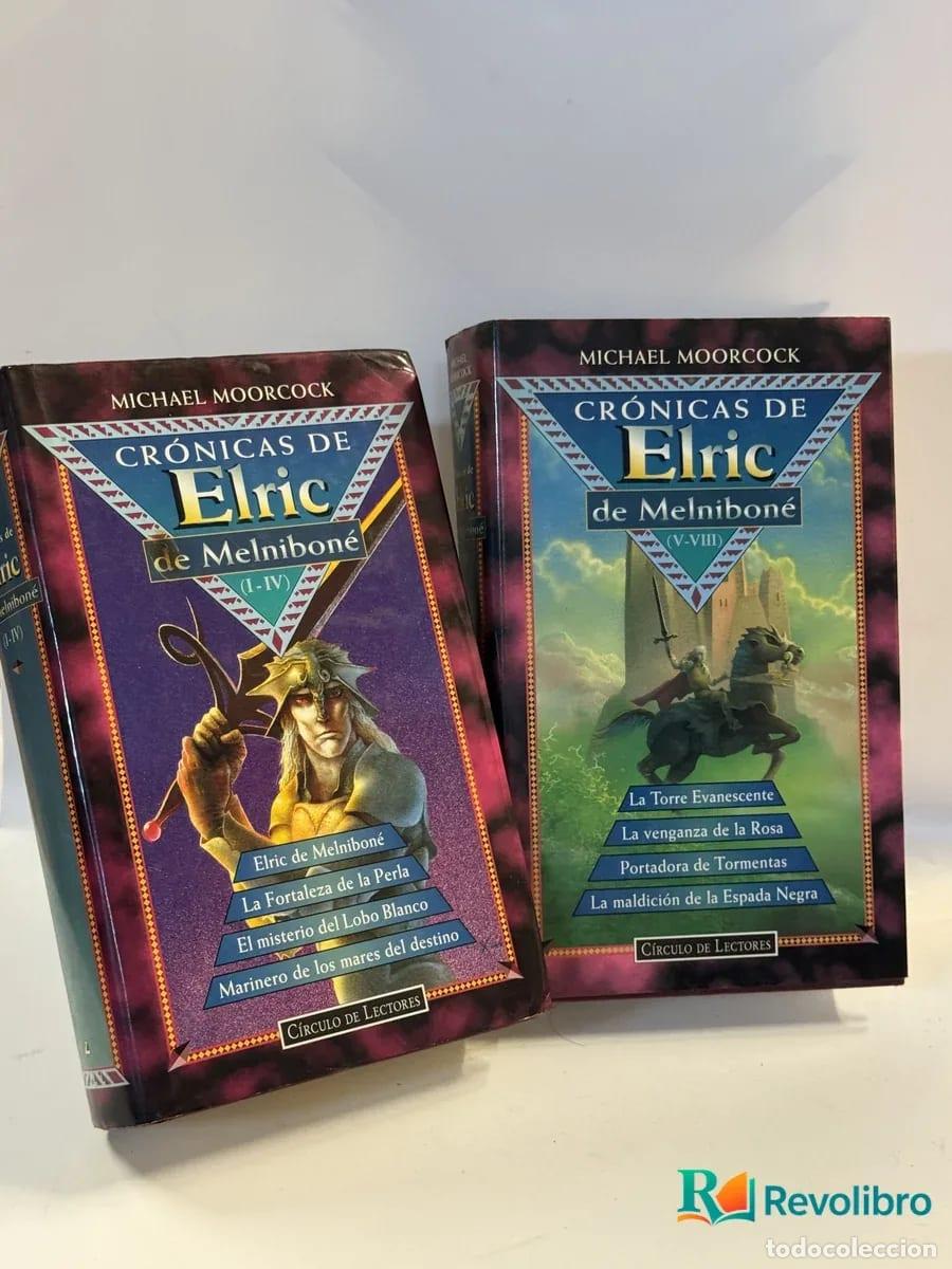 Livres d'occasion: Lote Cr&oacute;nicas de Elric de Melnibon&eacute; - Michael Moorcock