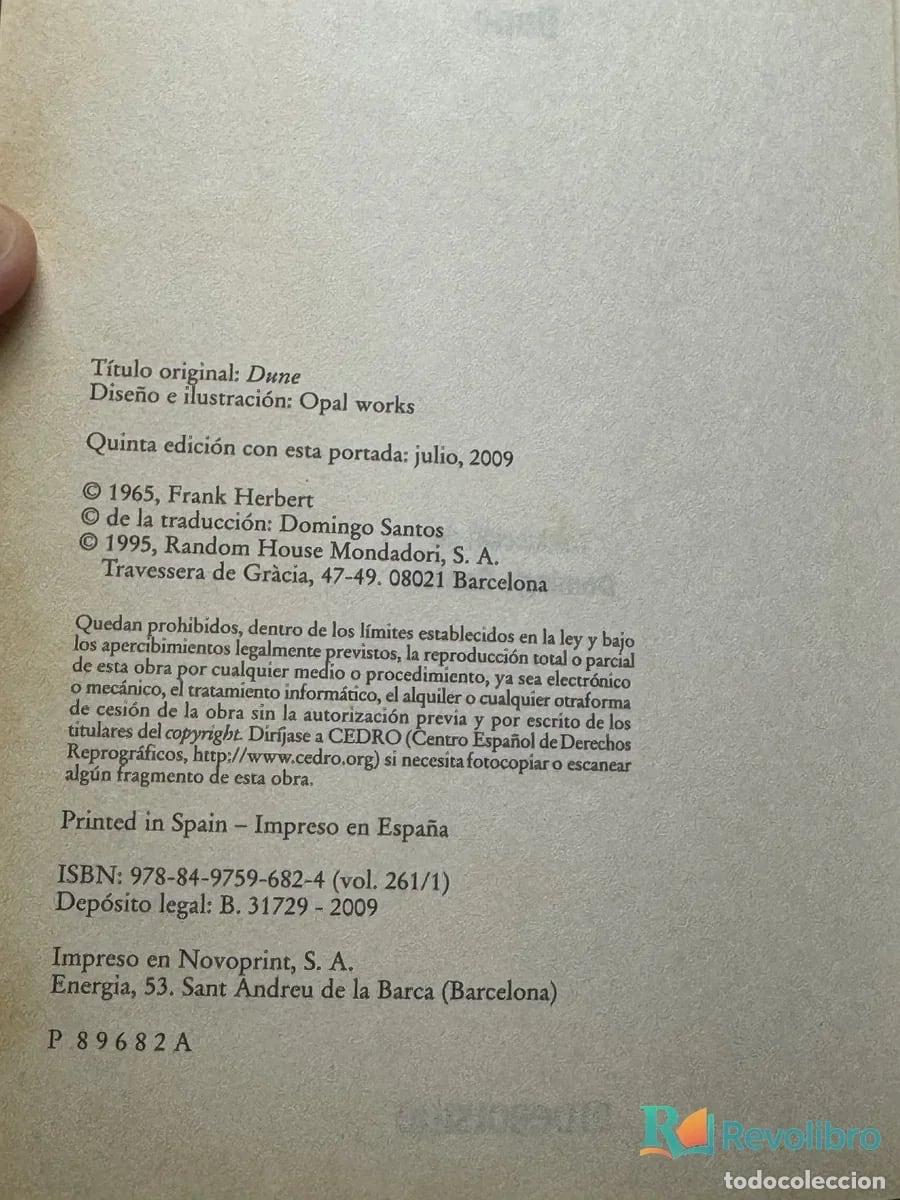 Libros de segunda mano: Dune - Frank Herbert - Foto 2