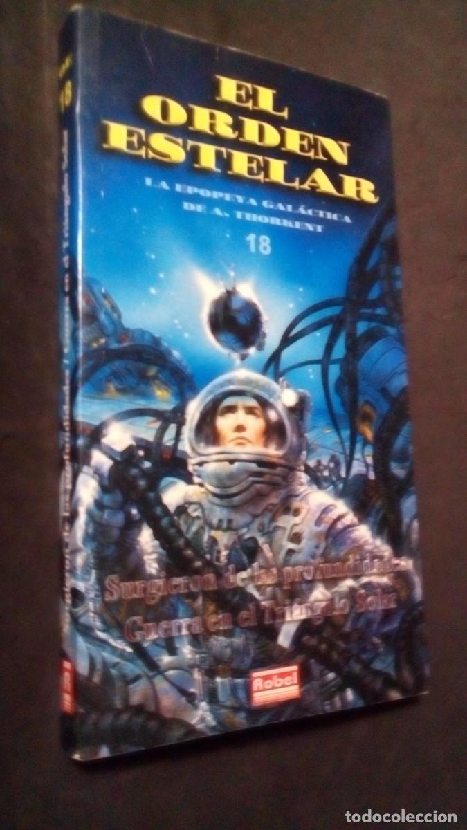 Libros de segunda mano: SURGIERON DE LAS PROFUNDIDADES, ... El orden estelar, n&ordm; 18. THORKENT, A.-LIBRO COMO NUEVO