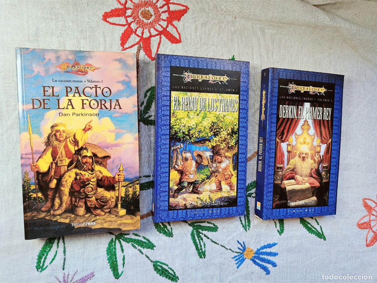 Libros de segunda mano: Las Naciones Enanas Completa. pacto forja, Reinos Thanes y Derkin primer Rey. Dragonlance. Timun.