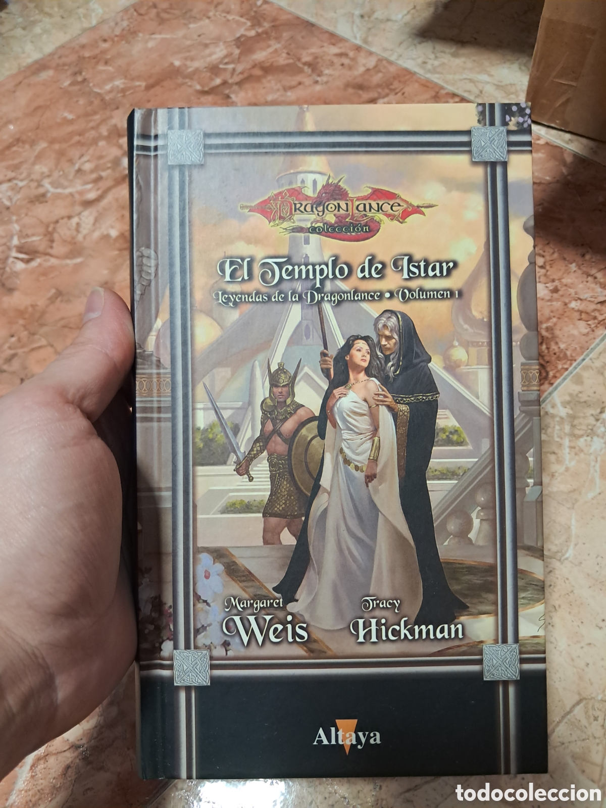 Libros de segunda mano: Novela El templo de Istar - Dragonlance