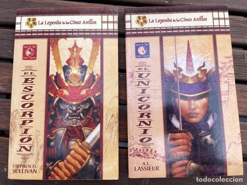 Libros de segunda mano: Novelas Leyenda de los Cinco Anillos