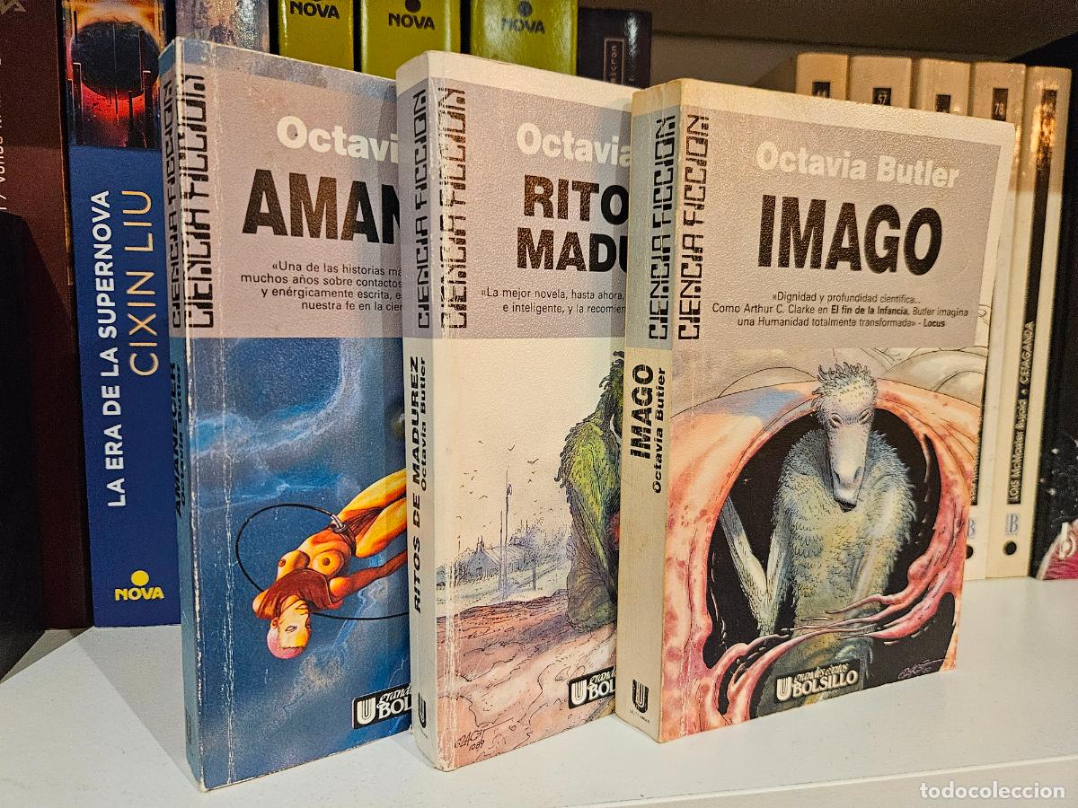 Libros de segunda mano: Trilog&iacute;a Xenog&eacute;nesis. (Amanece, Ritos de madurez, Imago) | Octavia Butler | Editorial Ultramar