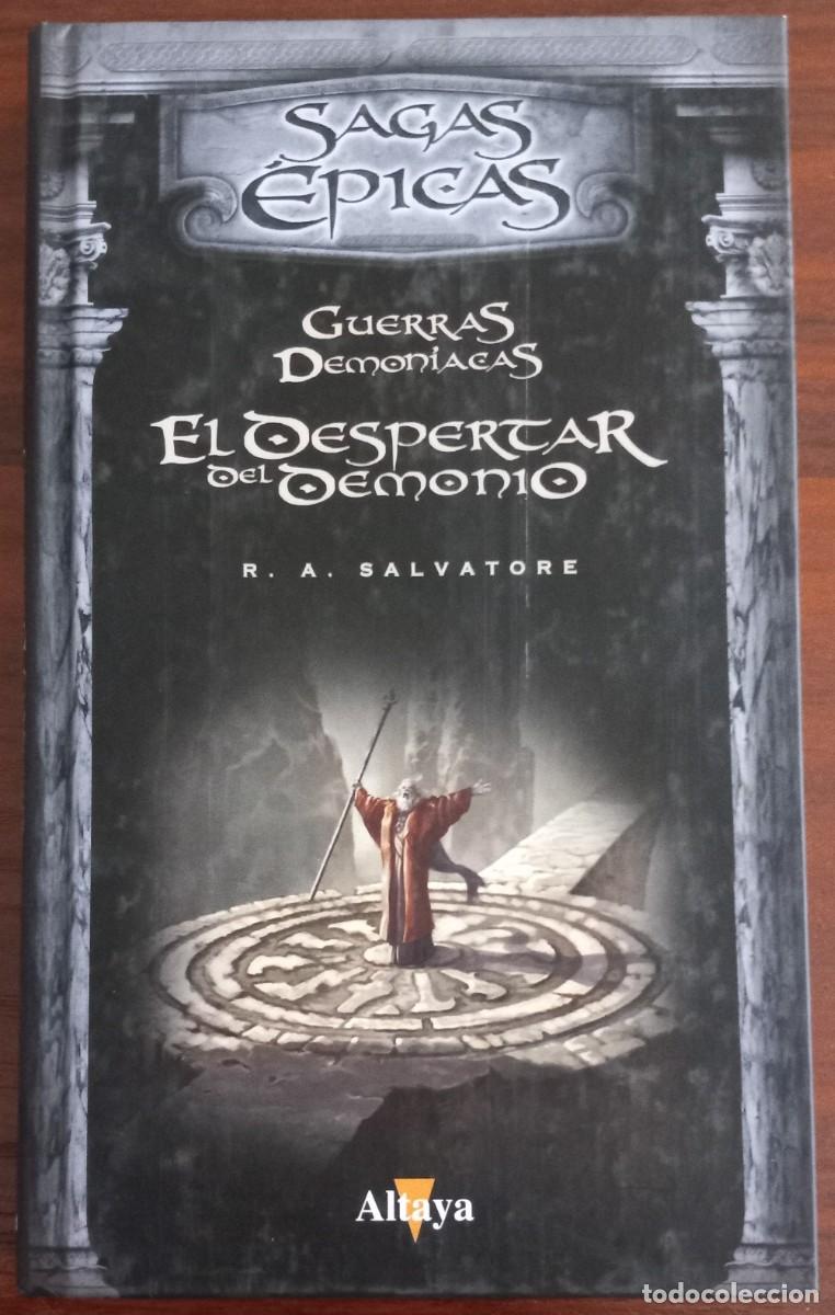 Libros de segunda mano: EL DESPERTAR DEL DEMONIO, de R.A. SALVATORE (SAGAS &Eacute;PICAS 2, ALTAYA)