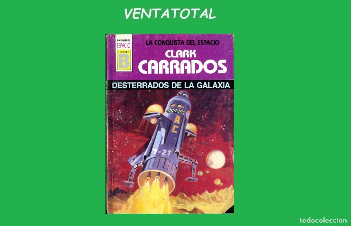 Libros de segunda mano: A&Ntilde;O 1990 MINI LIBRO ANTIGUO DE FICCION DESTERRADOS DE LA GALAXIA MIDE 15X11 CM 95 PAGINAS
