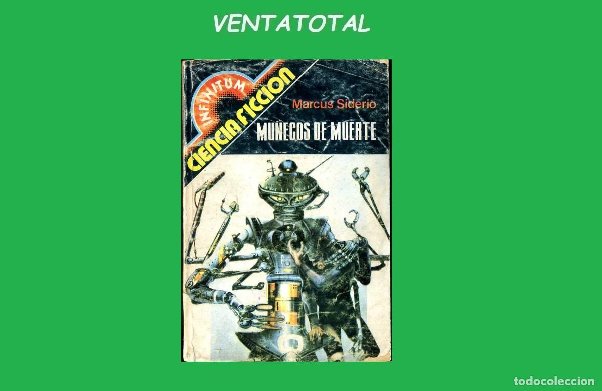 Libros de segunda mano: A&Ntilde;O 1980 MINI LIBRO ANTIGUO DE FICCION MU&Ntilde;ECOS DE MUERTE MIDE 15X11 CM 125 PAGINAS
