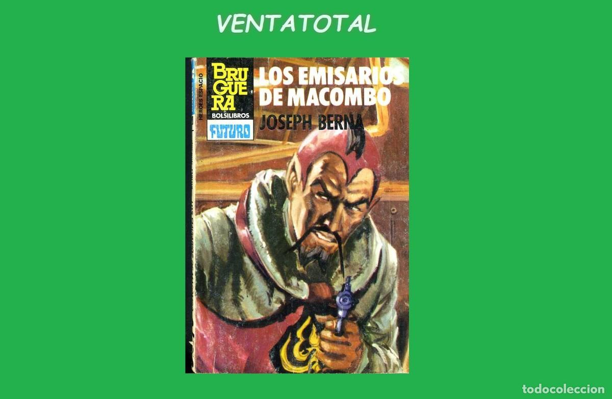 Libros de segunda mano: A&Ntilde;O 1984 MINI LIBRO ANTIGUO DE FICCION LOS EMISARIOS DE MACOMBO MIDE 15X11 CM 93 PAGINAS