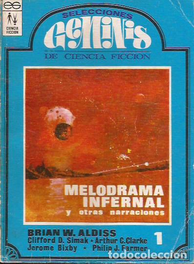 Libros de segunda mano: REVISTA SELECCIONES GEMINIS 1 CIENCIA FICCI&Oacute;N BRIAN ALDISS FARMER SIMAK....
