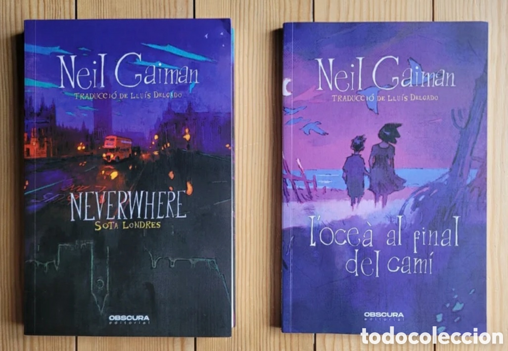 Libros de segunda mano: Neverwhere. Sota Londres / L'oce&agrave; al final del cam&iacute; - Neil Gaiman