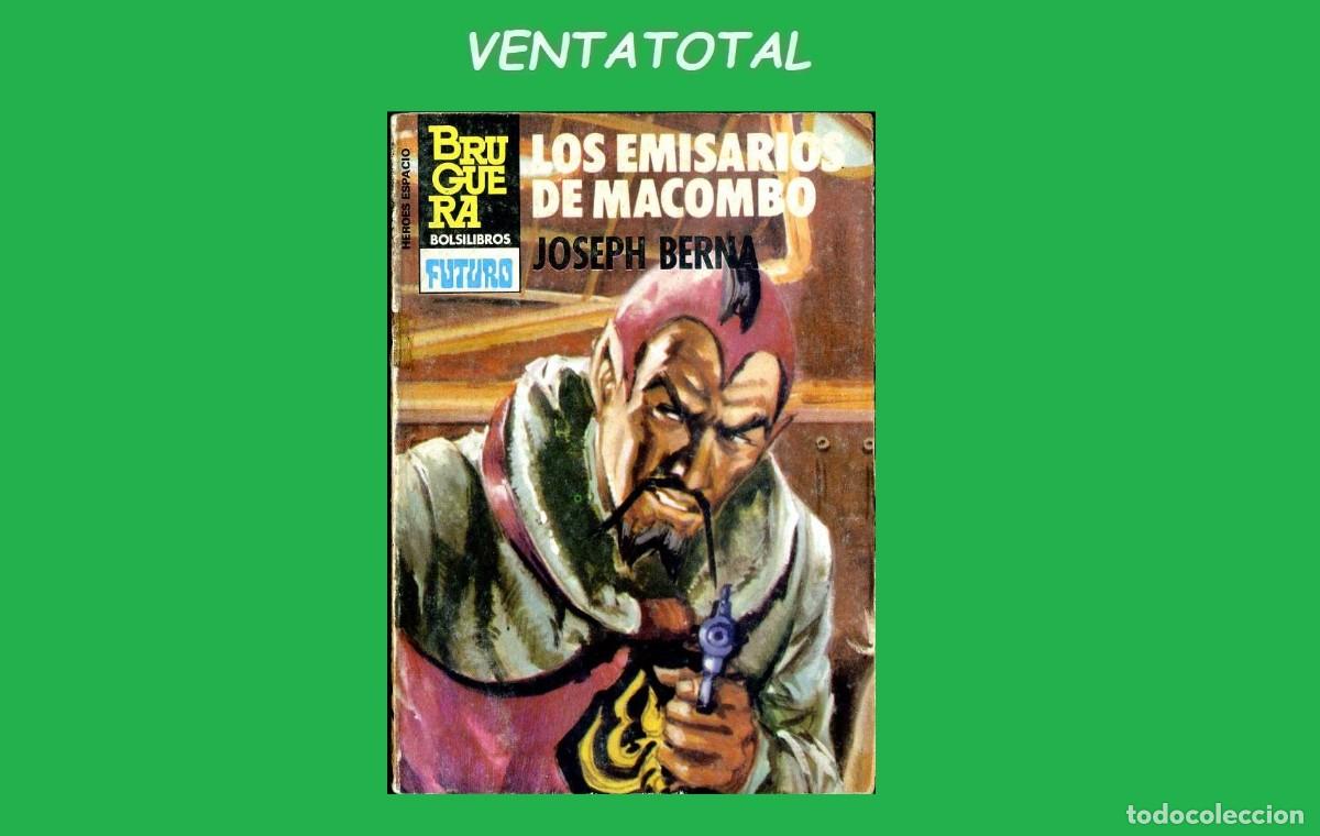 Libros de segunda mano: A&Ntilde;O 1984 MINI LIBRO ANTIGUO DE FICCION LOS EMISARIOS DE MACOMBO MIDE 15X11 CM 93 PAGINAS