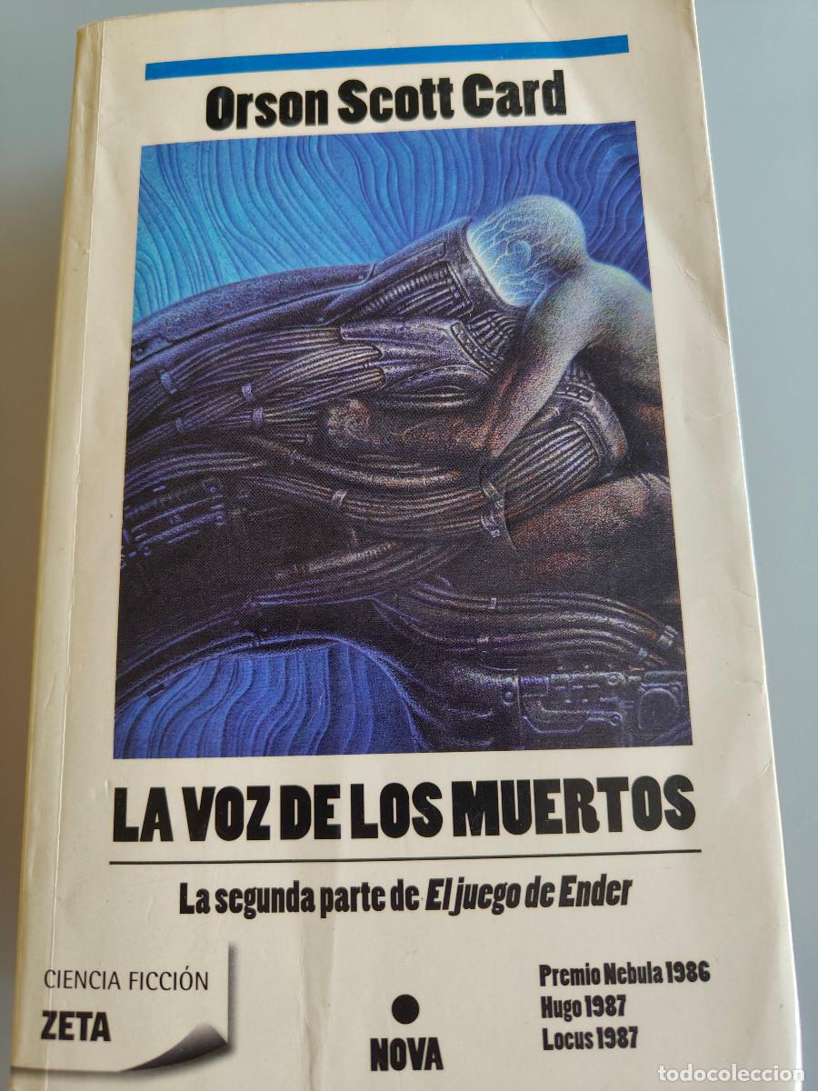 Libros de segunda mano: La voz de los muertos Orson Scott Card Zeta Ciencia Ficci&oacute;n Tapa blanda