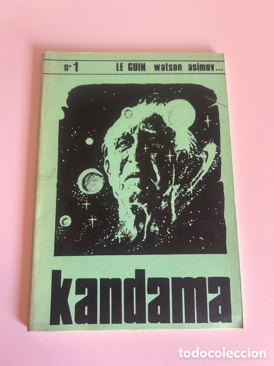 Libros de segunda mano: KANDAMA &ndash; Lote de 8 fanzines de ciencia ficci&oacute;n y fantas&iacute;a &ndash; N&uacute;meros 1 al 8