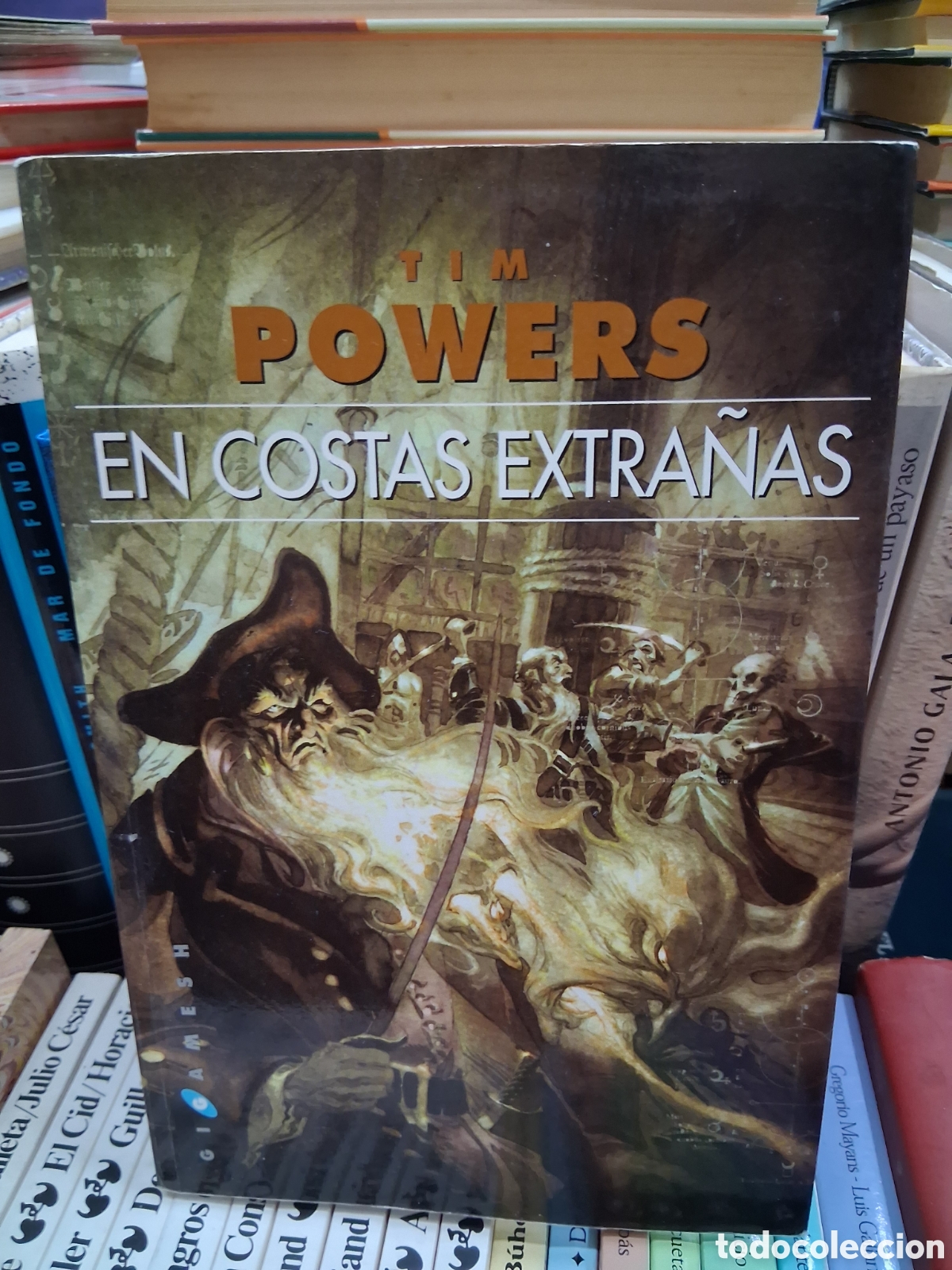 Libros de segunda mano: En costas extra&ntilde;as - Tim Powers - Gigameshk