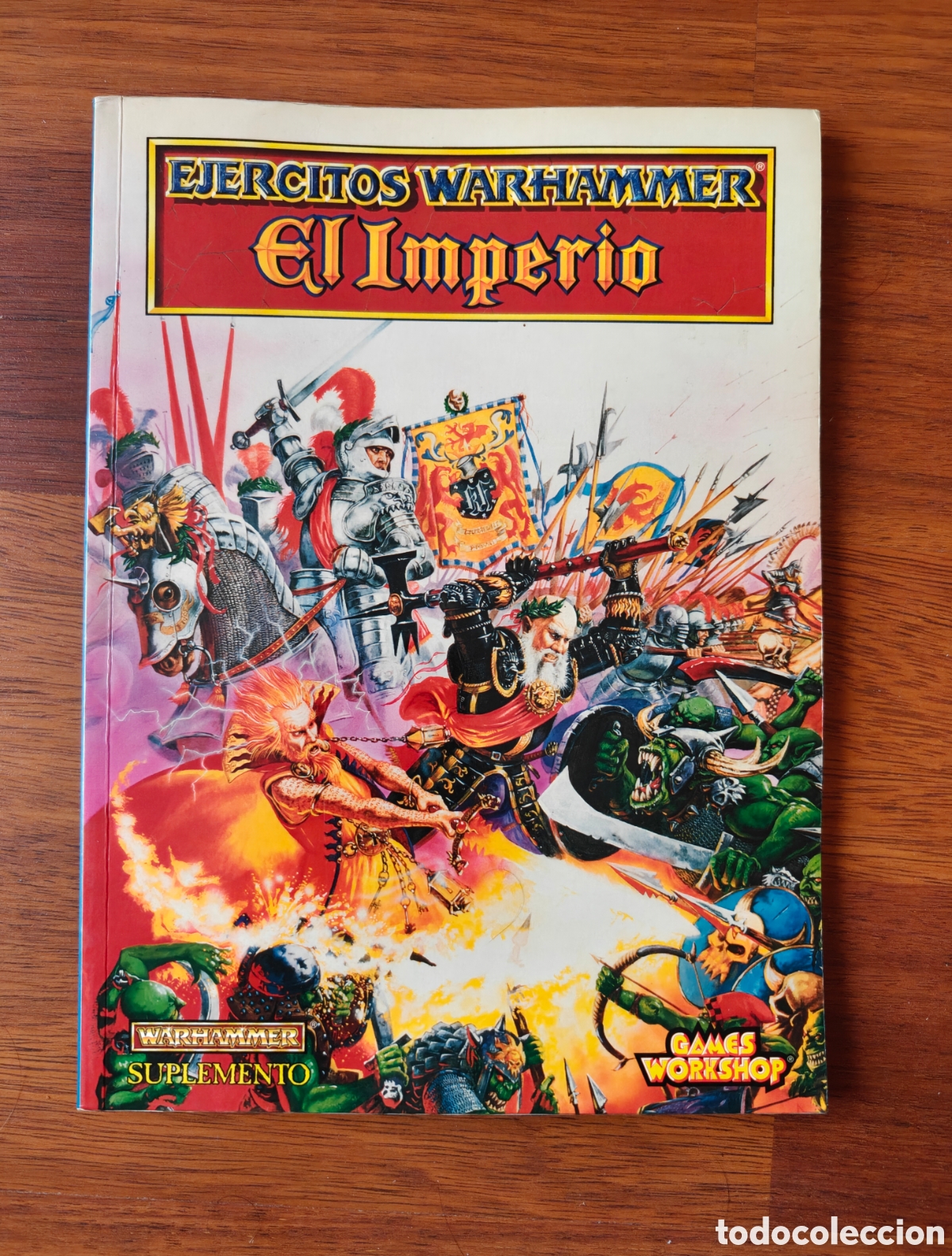 Libros de segunda mano: Ej&eacute;rcitos Warhammer. El imperio. Suplemento. Codex. Games Workshop.