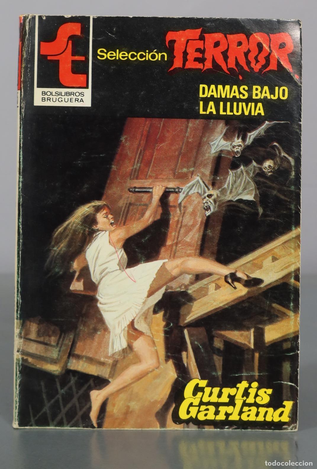 Libros de segunda mano: Seleccion Terror - Damas Bajo La Lluvia - Curtis Garland - Editorial Bruguera