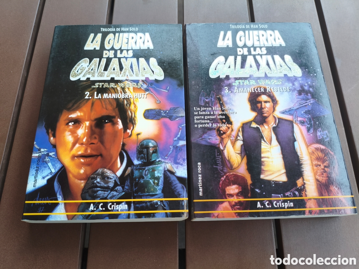 Libros de segunda mano: 059 - la maniobra hutt y amanecer rebelde Star Wars