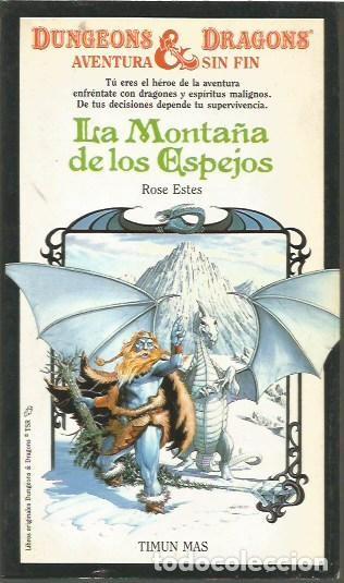 Libros de segunda mano: 2DANGEONS DRAGONS LA MONTA&Ntilde;A E LOS ESPEJOS ROSE ESTES TIMUN MAS
