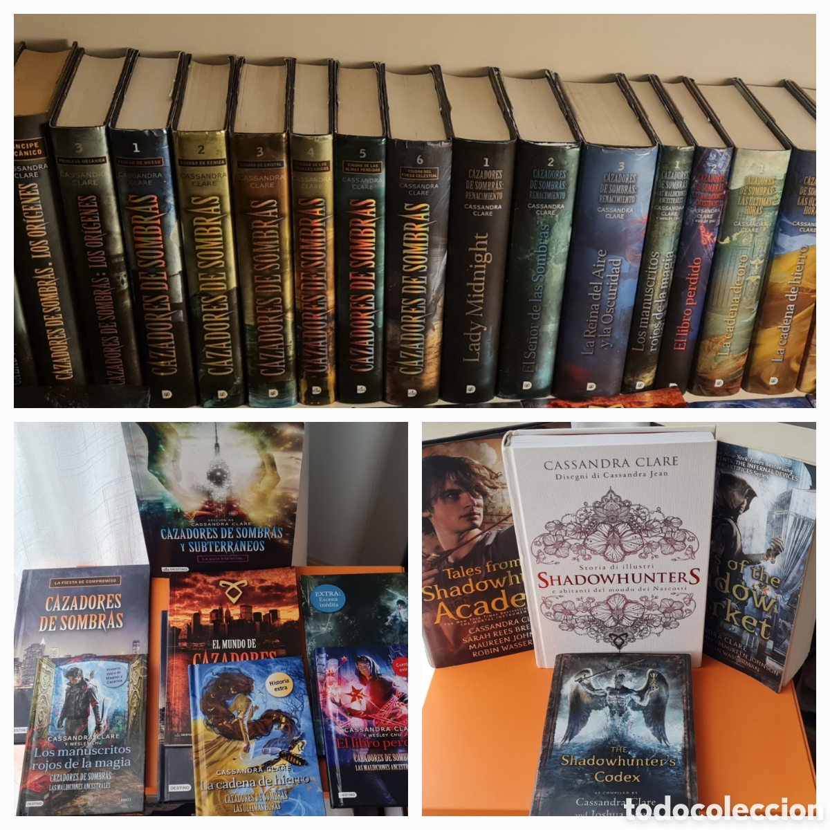 Libros de segunda mano: MEGA COLECCI&Oacute;N CAZADORES DE SOMBRAS &ndash; CASSANDRA CLARE &ndash; 29 PIEZAS