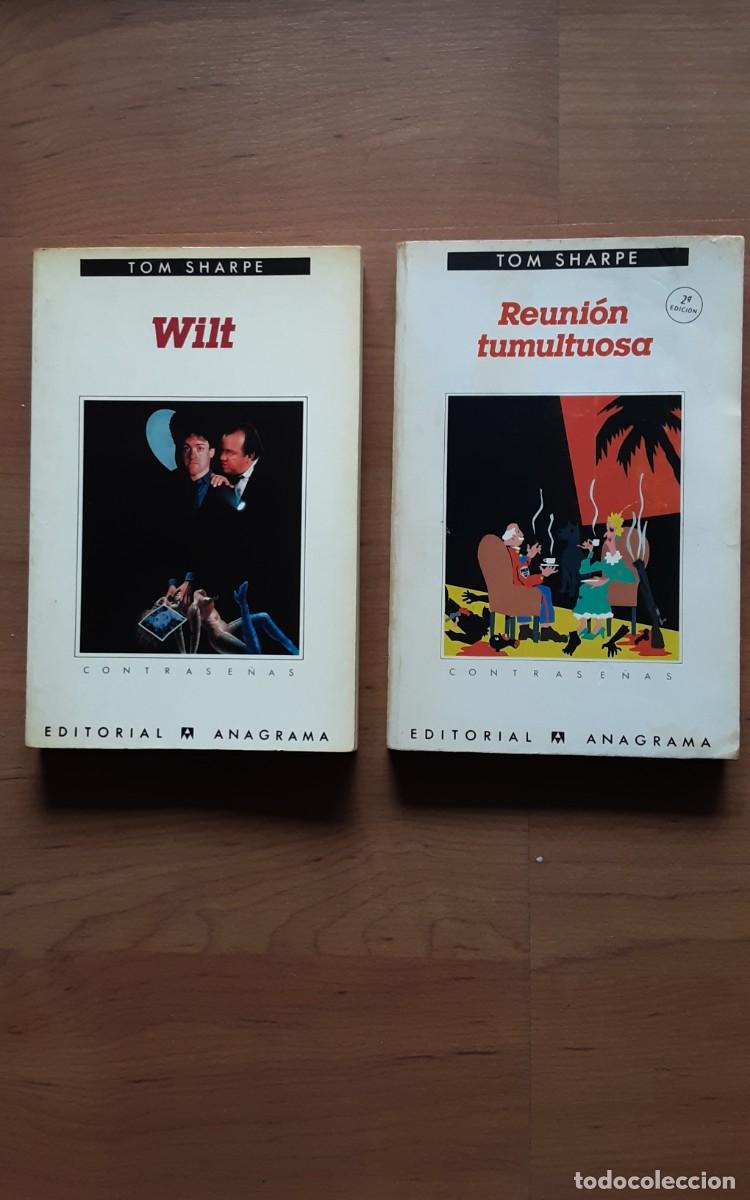 Libros de segunda mano: Wilt y Reuni&oacute;n tumultuosa. 2 novelas Tom Sharpe.