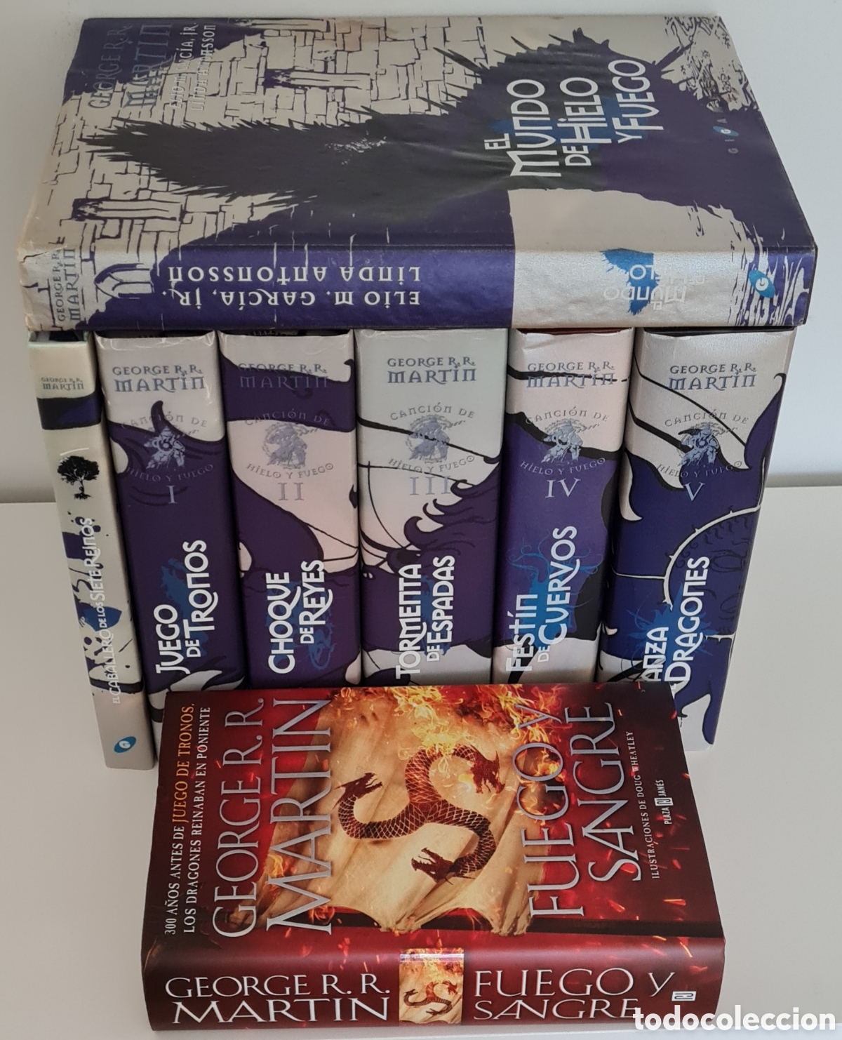 Livros em segunda m&atilde;o: CANCI&Oacute;N DE HIELO Y FUEGO &ndash; COLECCI&Oacute;N EDICI&Oacute;N DE LUJO GIGAMESH &ndash; 7 LIBROS &ndash; GEORGE R. R. MARTIN