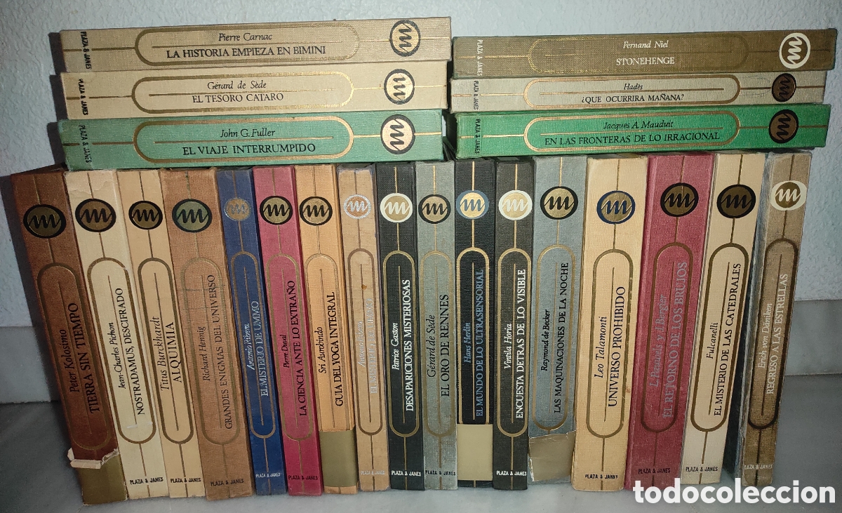 Libros de segunda mano: LOTE DE 23 LIBROS COLECCI&Oacute;N OTROS MUNDOS PLAZA & JANES