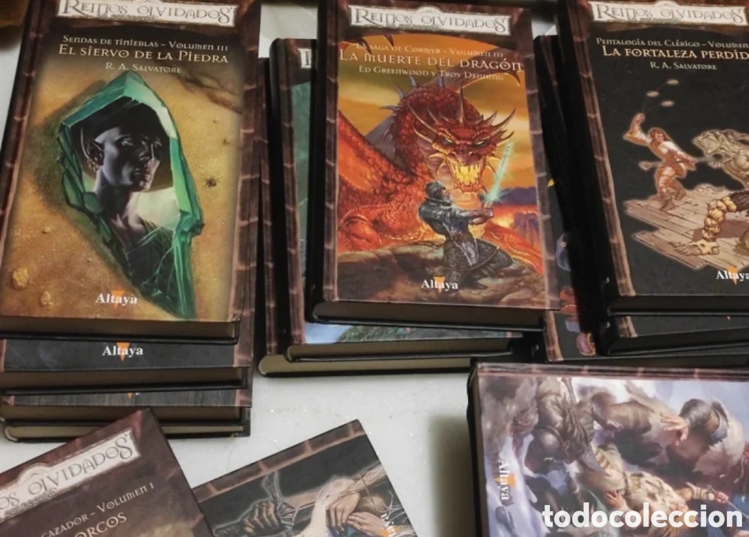 Libros de segunda mano: LOTE 37 LIBROS COLECCI&Oacute;N REINOS OLVIDADOS. ALTAYA. Fotos de ejemplares en mi cat&aacute;logo