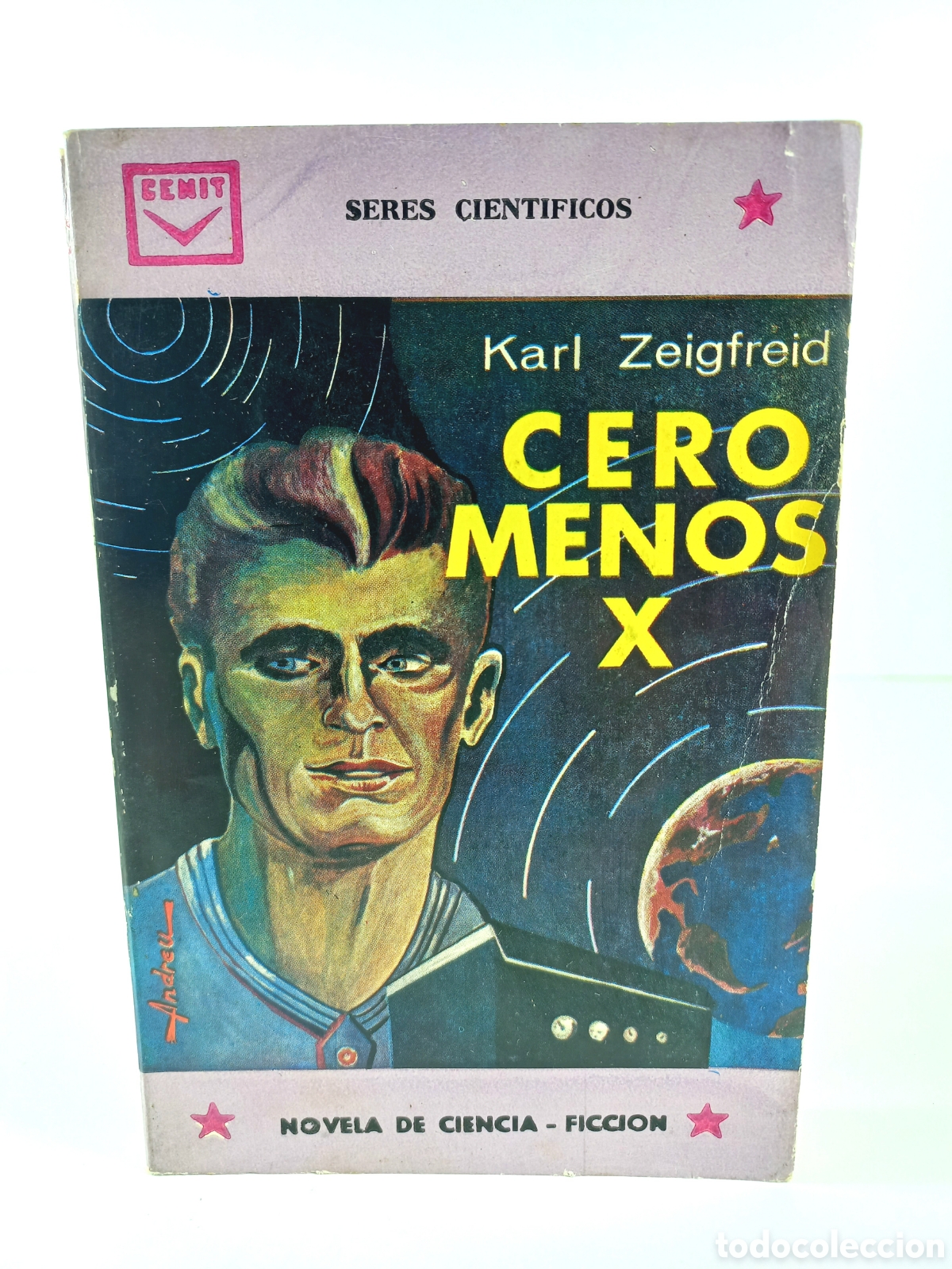Libros de segunda mano: Cero Menos X. Karl Zeigfried. Cenit Ciencia Ficci&oacute;n, 1964.