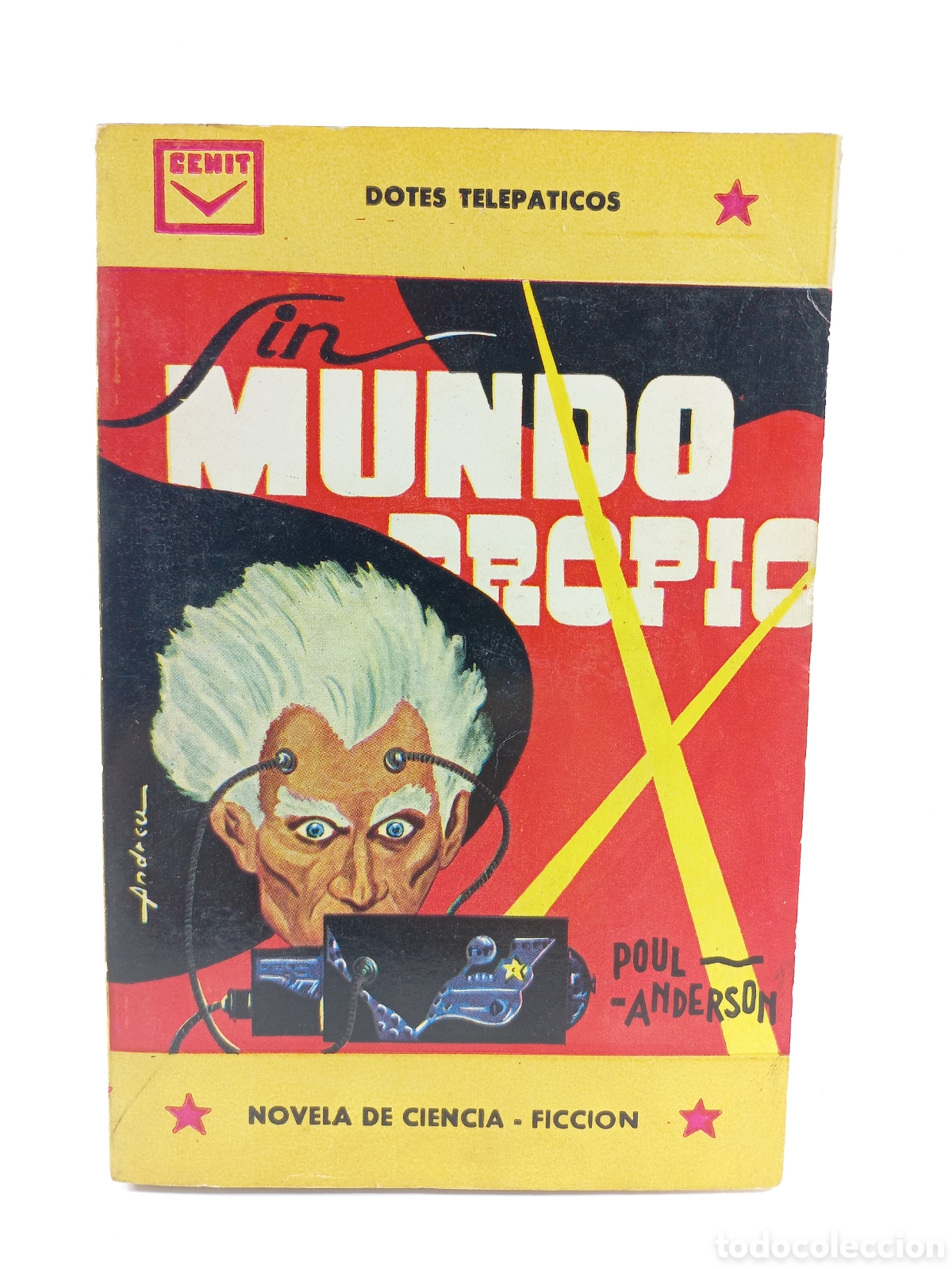 Libros de segunda mano: Sin Mundo Propio. Poul Anderson. Cenit Ciencia Ficci&oacute;n, primera edici&oacute;n, 1963.