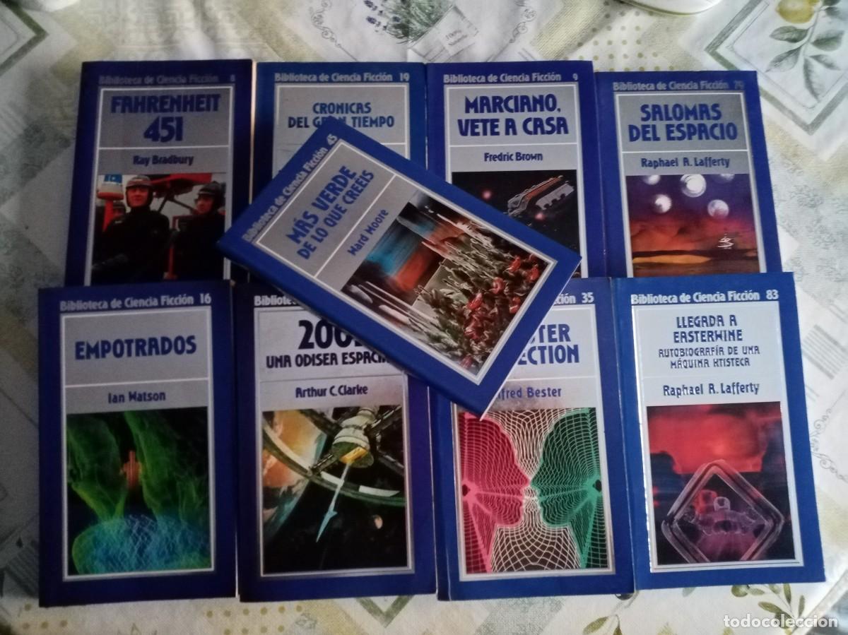 Libros de segunda mano: 9 LIBROS BIBLIOTECA CIENCIA FICCION ORBIS