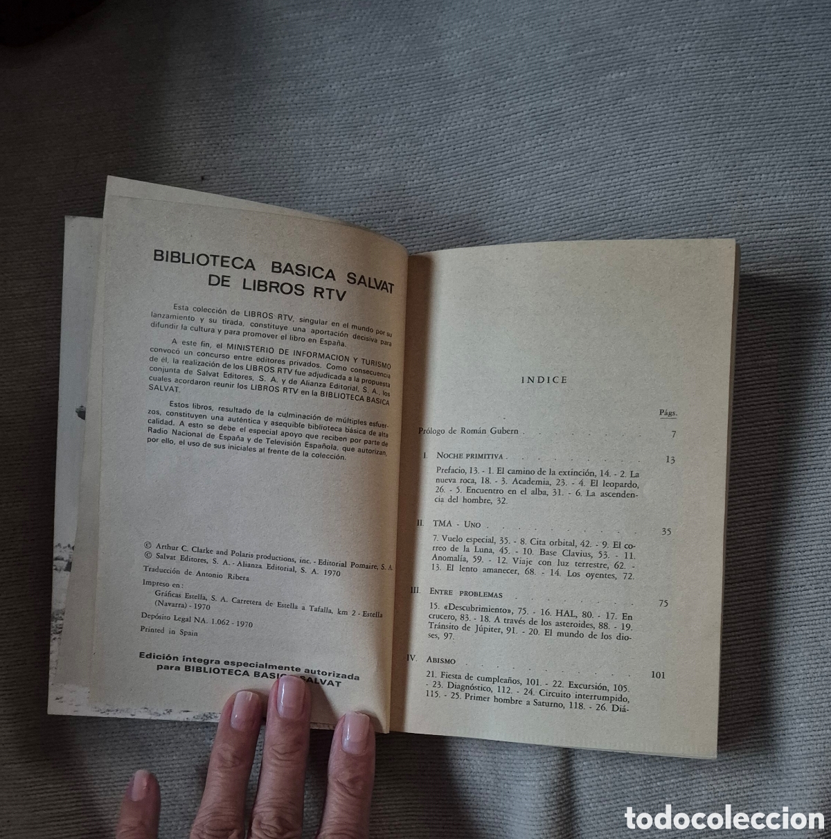 Libros de segunda mano: Una odisea espacial 2001 - Foto 4