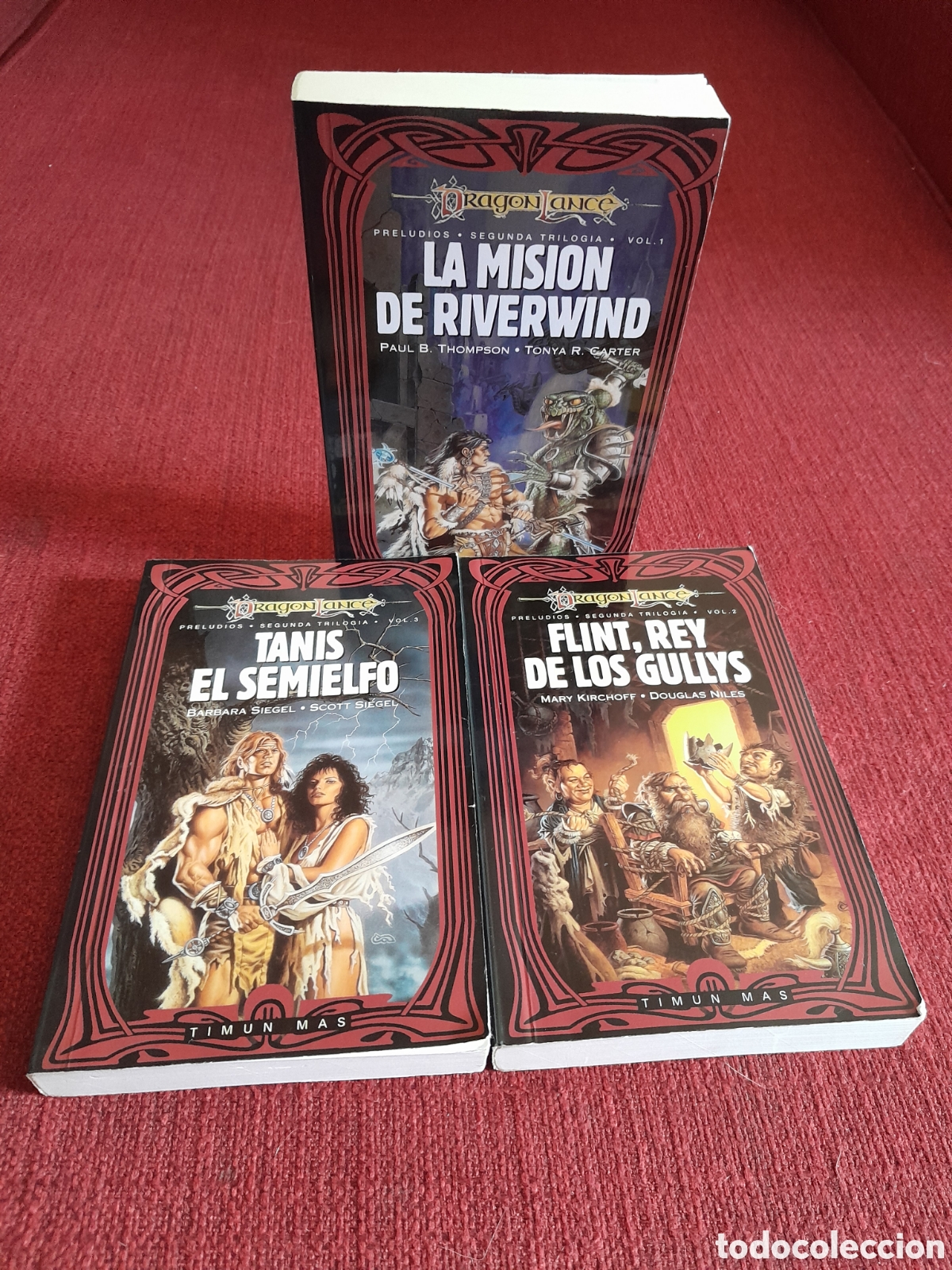 Libros de segunda mano: -Preludios.Segunda Trilog&iacute;a.Timun Mas.Dragon Lance.
