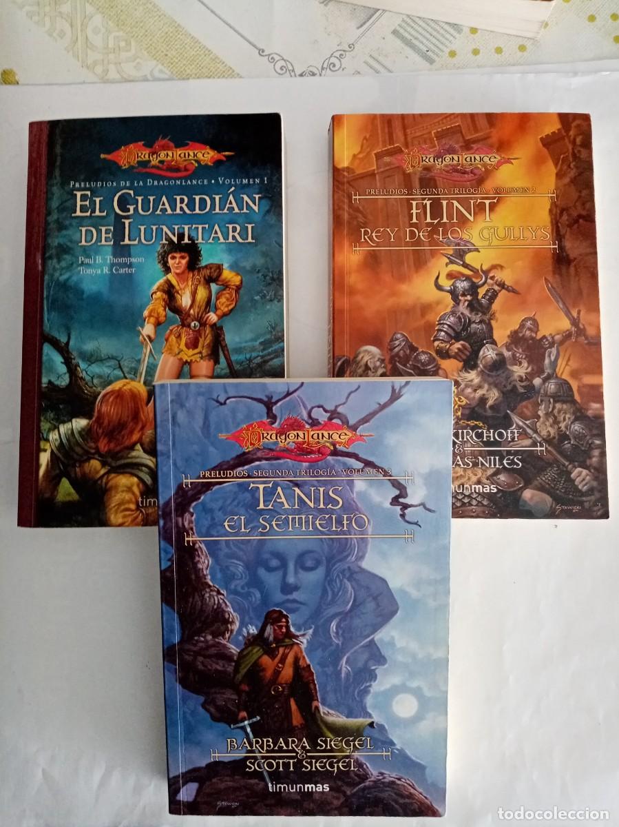 Libros de segunda mano: PRELUDIOS DE LA DRAGONLANCE, SEGUNDA TRILOGIA ( 3 VOL.). Varios ( TIMUN MAS )