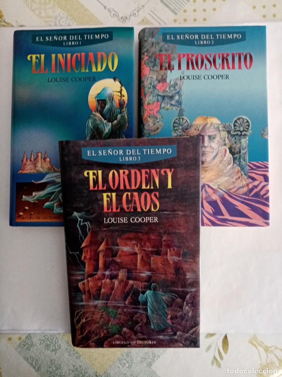 Libros de segunda mano: EL SE&Ntilde;OR DEL TIEMPO ( 3 VOL.) . Louise Cooper ( C&Iacute;RCULO DE LECTORES )