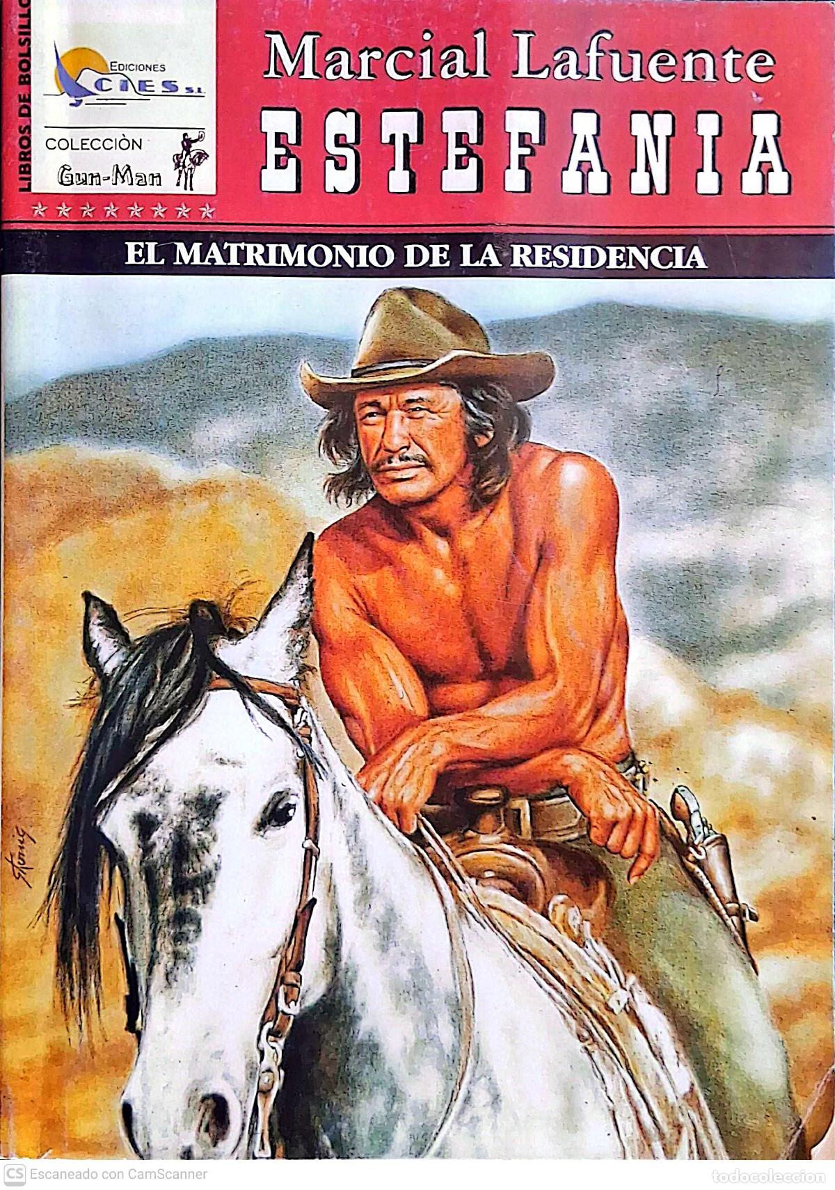 Libros de segunda mano: El matrimonio de la residencia de Marcial Lafuente Estefania. Ediciones C&iacute;es. Colecci&oacute;n Gun-Man mn&ordm;