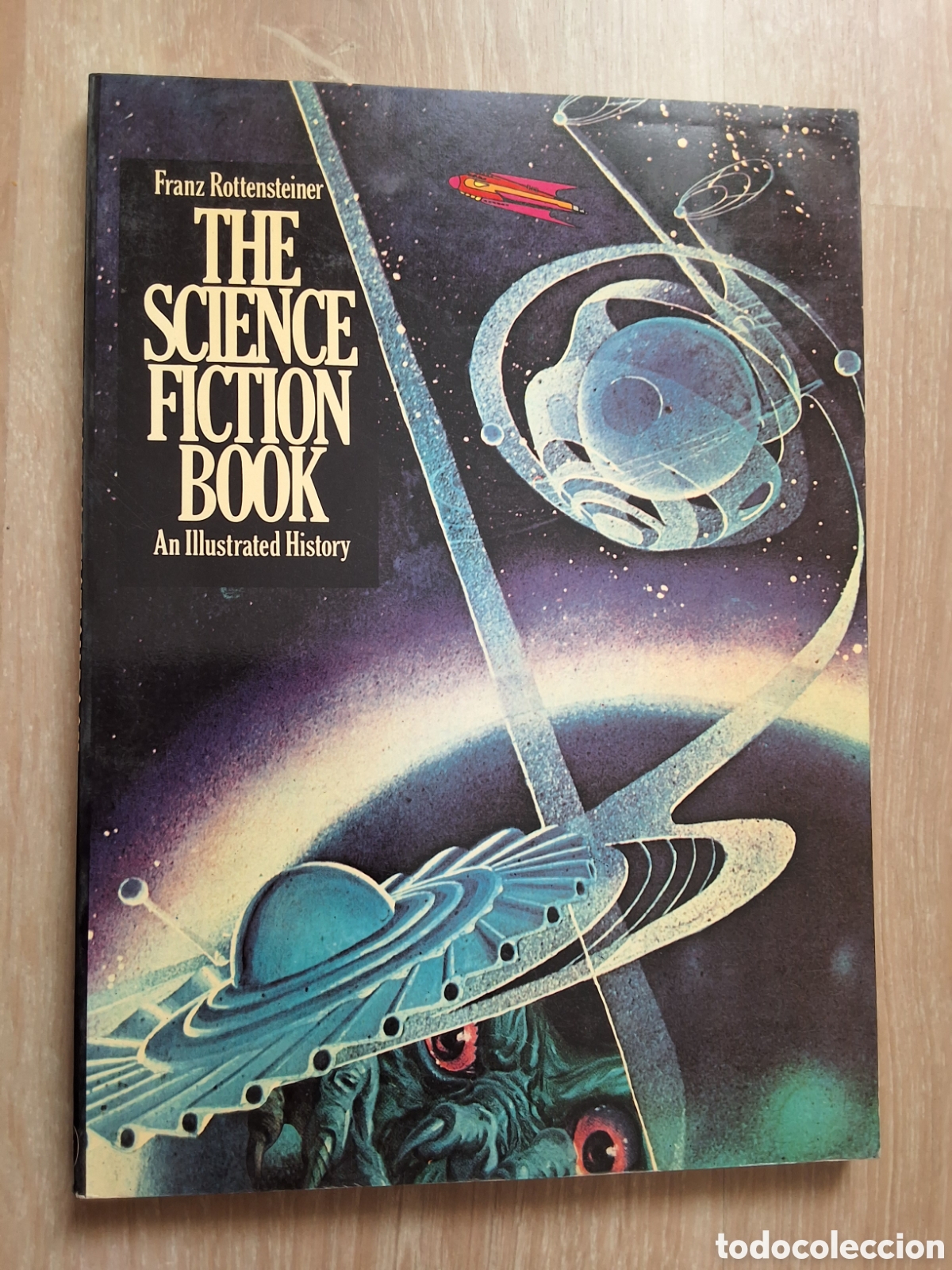 Libros de segunda mano: The science fiction book ilustracion libro a&ntilde;o 1975