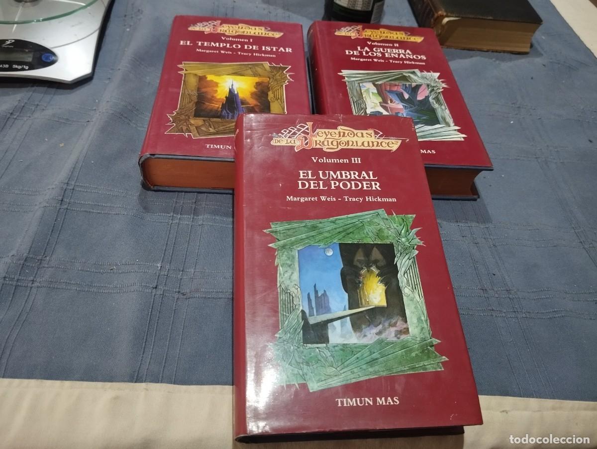 Libros de segunda mano: LEYENDAS DE LA DRAGONLANCE / TRILOG&Iacute;A COMPLETA / M. WEIS - T. HICKMAN / TIMUN MAS 1988
