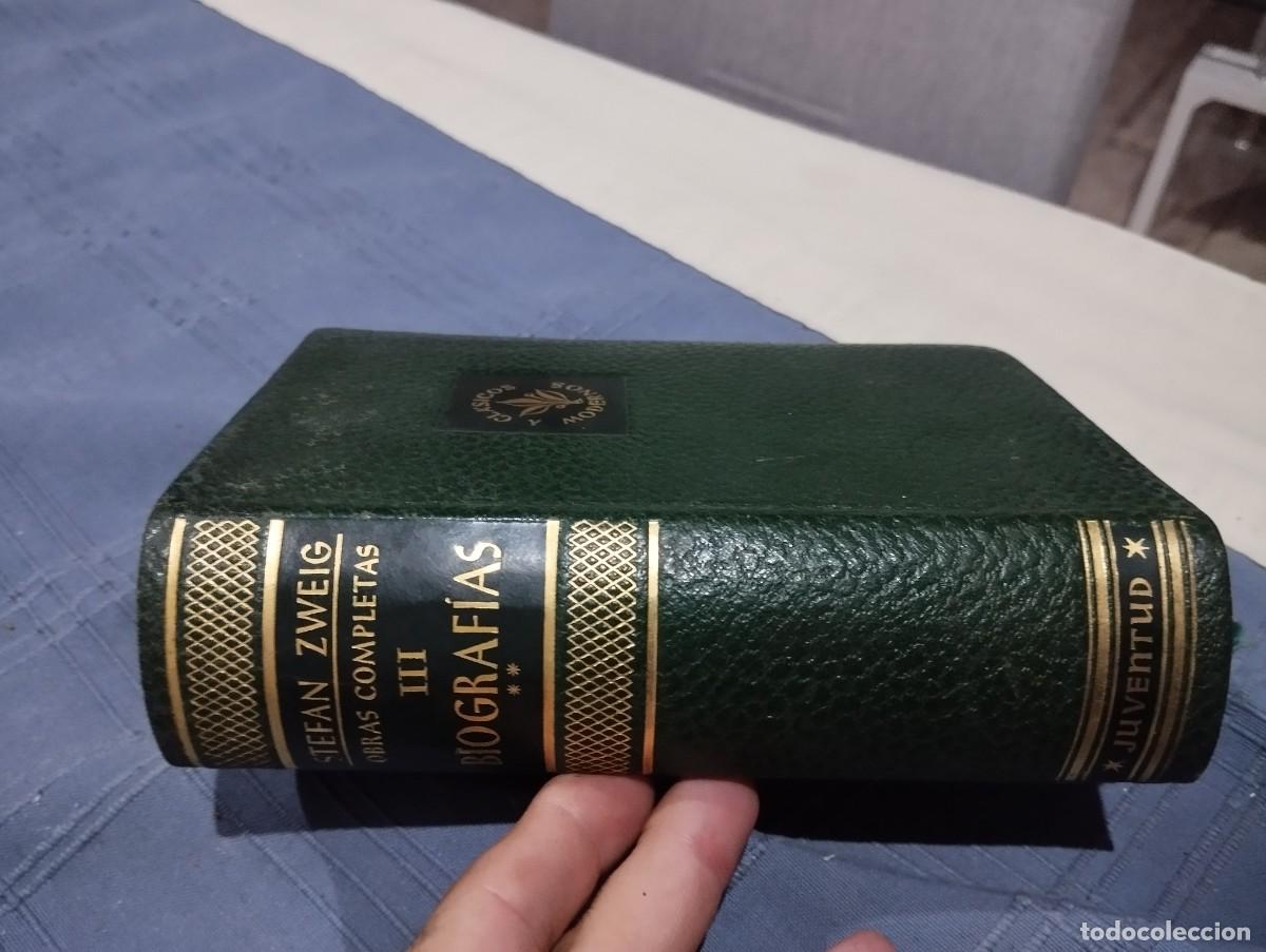 Libros de segunda mano: STEFAN ZWEIG OBRAS COMPLETAS III BIOGRAFIAS II . JUVENTUD. 1953 PIEL BIBLIA
