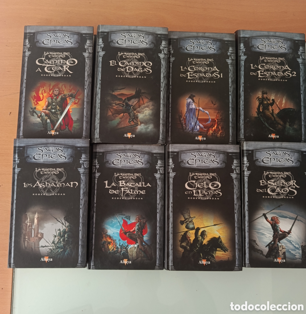 Libros de segunda mano: LA RUEDA DEL TIEMPO ROBERT JORDAN